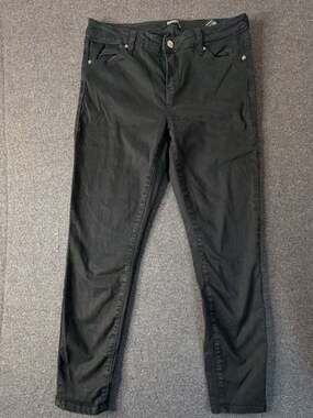 Buffalo David Bitton Black Skinny Jeans Women's Size 8/29 Stretch Denim